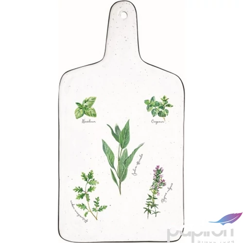 Vágólap Porcelán 34,5x18cm, Herbarium Porcelán vágó/munkalap
