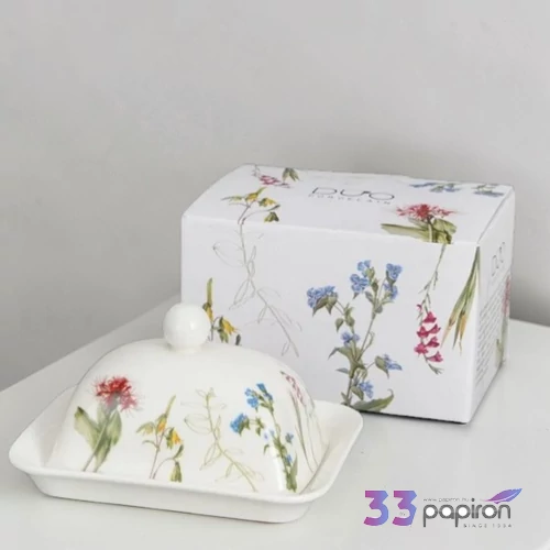 Vajtartó porcelán COLORS OF NATURE Díszdobozban