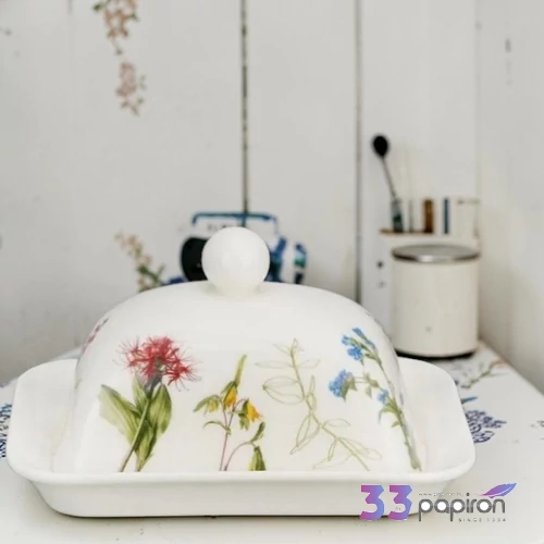 Vajtartó porcelán COLORS OF NATURE Díszdobozban