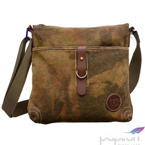 Oldaltáska Heavy Tools unisex EVIA Khaki keki női táska 27x29x8