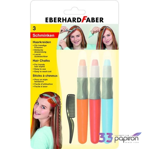 Eberhard Faber hajszínező EF-Hajszínező kréta 3db-os 