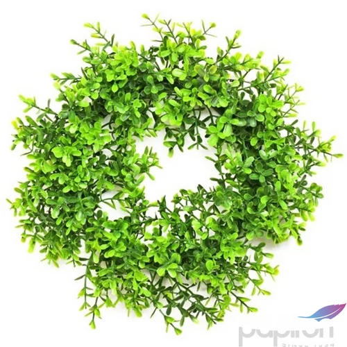 Koszorú buxus zöld 23x7cm