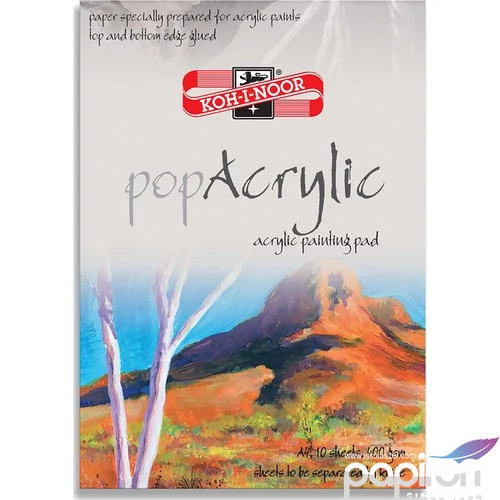 Vázlatfüzet A4 Pop Acrylic Koh-I-Noor 9920 Művészeti termék