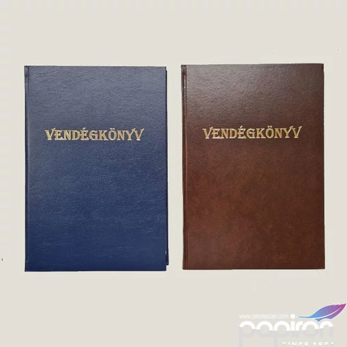 Vendégkönyv A4 Műbőr vegyes 