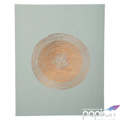 Vendégkönyv Exacompta 27x22 cm, 50 lap, Ellipse, zöld 