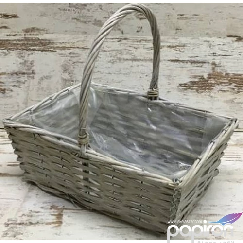 Vessző Fonott tál kicsi tégla formájú 30x23x12/30 szögletes