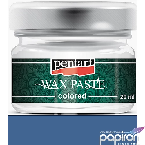 Dekor viaszpaszta 20ml Pentart kék 20 ml