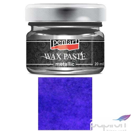 Dekor viaszpaszta 20ml Pentart metállila