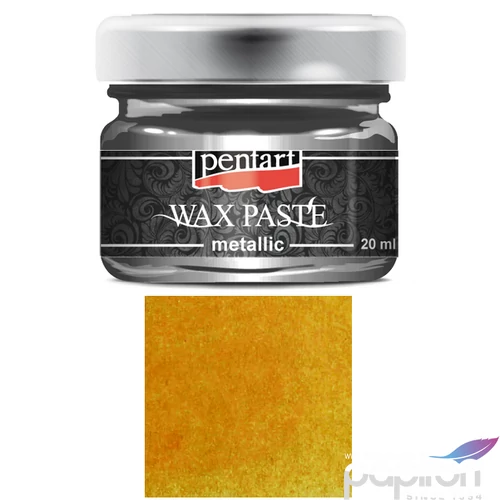 Dekor viaszpaszta 20ml Pentart metálsárga