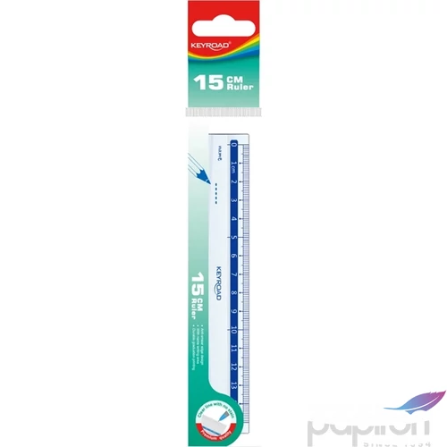 Vonalzó 15 cm Keyroad klasszikus KR9716007