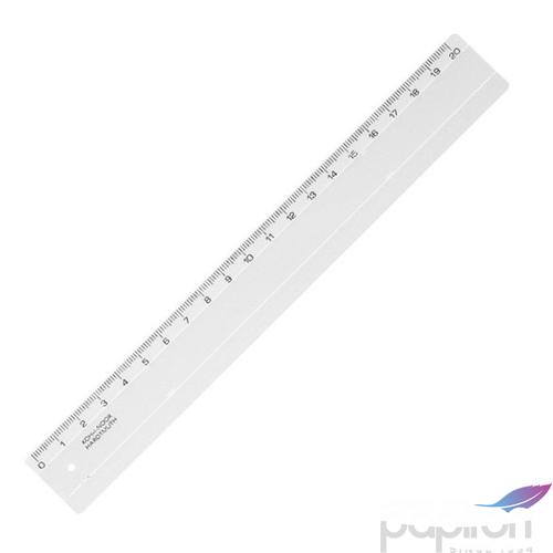 Vonalzó 20cm Koh-I-Noor 742551 műanyag átlátszó iskolaszezonos termék
