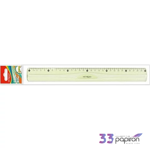 Vonalzó 30cm Keyroad KR971050 törhetetlen Iskolaszezonos termék