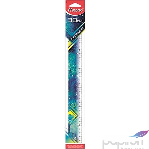 Vonalzó 30cm műanyag Maped Cosmic vegyes színekben Irodai kiegészítők Maped 245010