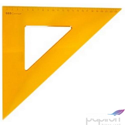 Vonalzó háromszög 45° 36cm Aristo GEOContrast sárga AH22436