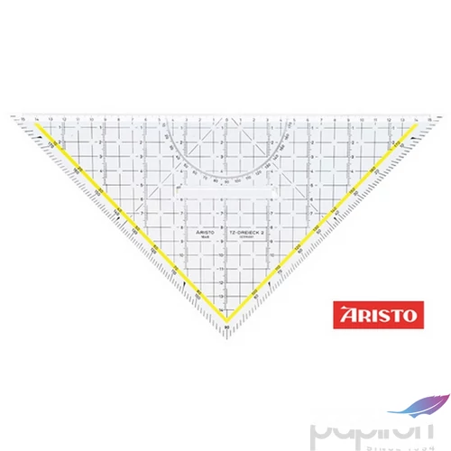 Vonalzó Geo-Dreieck fogóval 32,5cm Aristo háromszög vonalzó TZ-Dreieck 1648 R891439