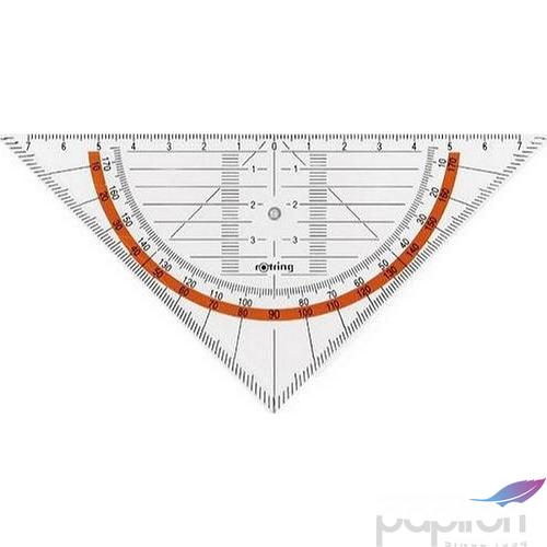 Vonalzó Rotring Vonalzó CENTRO GEOM. 16 cm háromszögletű