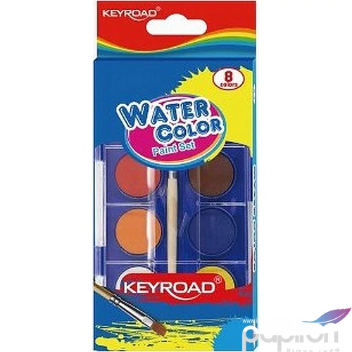 Vízfesték Keyroad 23mm KR971350 8 db-os Iskolaszezonos termék