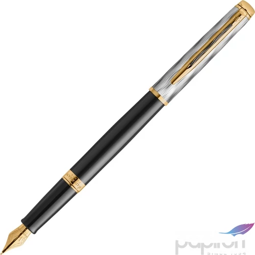 Waterman Hemisphere töltőtoll Deluxe Special Edition Reflections Of Paris fekete cizellált arany klipsz