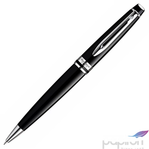 Waterman Expert III golyóstoll S0951800 lakk fekete ezüst klipsz EXPERT3 BLK CT BP M BLU GB prémium minős