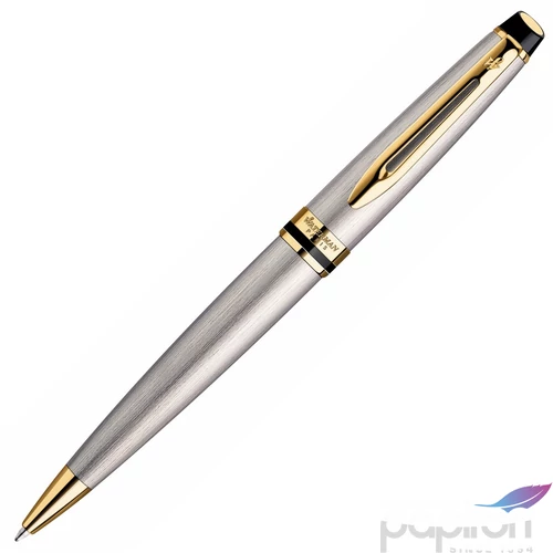 Waterman Expert III golyóstoll S0952000 csiszolt fém arany klipsz EXPERT3 prémium minőség
