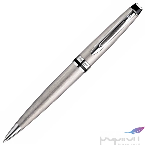 Waterman Expert III golyóstoll S0952100 csiszolt fém ezüst klipsz EXPERT3 SS CT BP M BLU GB prémium minősé