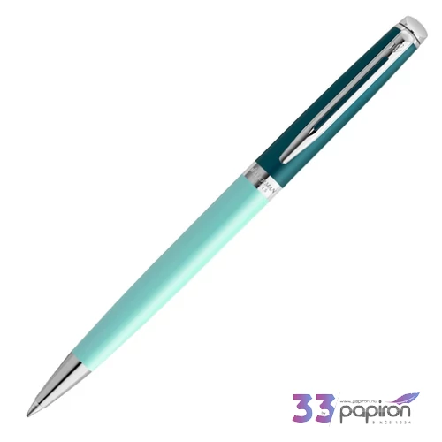 Waterman Hemisphere golyóstoll Color Blocking zöld ezüst klipsz 2190125
