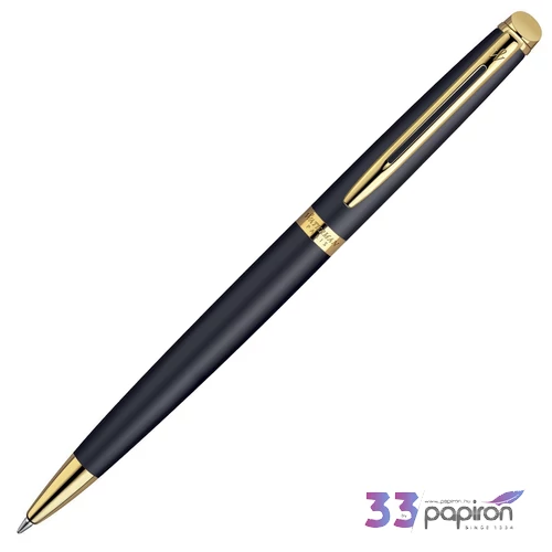 Waterman Hemisphere golyóstoll S0920770 matt FEKETE, ARANY KLIPSZ Hemisphere new matt black GT BP