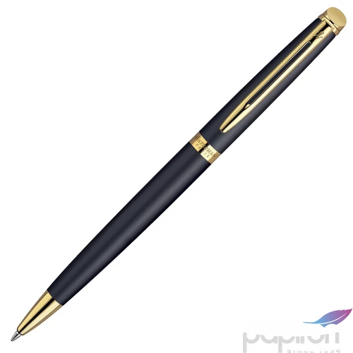 Waterman Hemisphere golyóstoll S0920770 matt FEKETE, ARANY KLIPSZ Hemisphere new matt black GT BP
