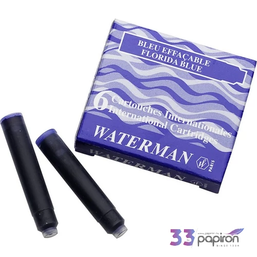 Waterman tintapatron Fekete S0110850