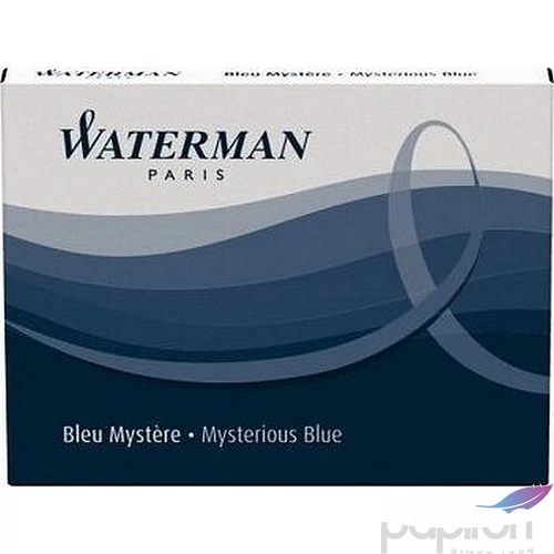 Waterman tintapatron Sötétkék S0110910