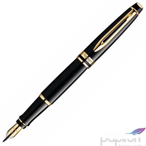 Waterman Expert III töltőtoll S0951640 lakk fekete arany klipsz EXPERT3 prémium minőség