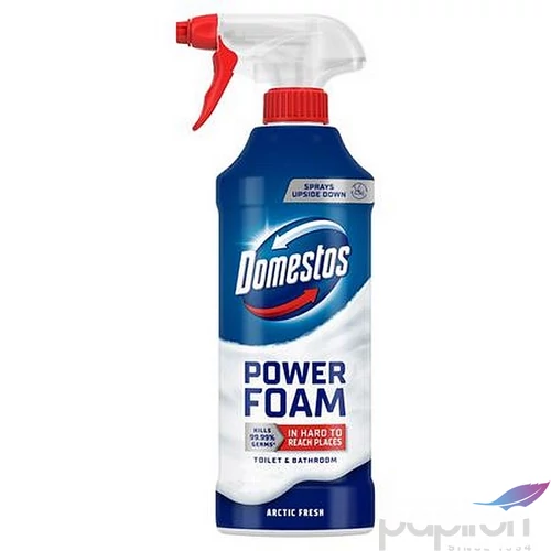 WC- és fürdőszoba tisztító hab 435ml DOMESTOS Power Foam Arctic Fresh