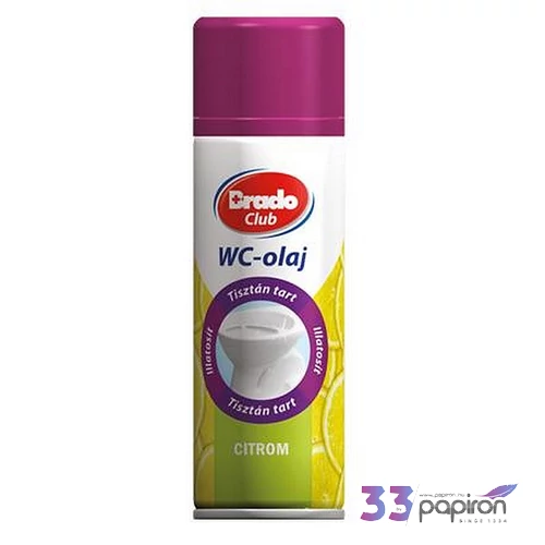 WC olaj 200ml BRADOCLUB citrom