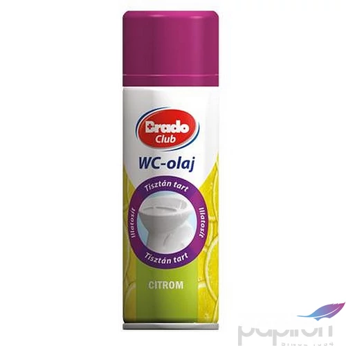 WC olaj 200ml BRADOCLUB citrom 
