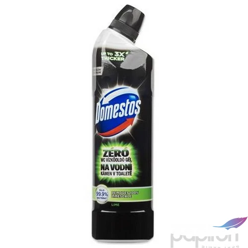 WC vízkőoldó gél Domestos Zéró 750 ml KHT628 KHT627
