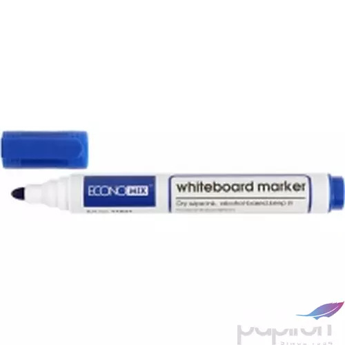 Whiteboard Marker Economix táblamarker kék szárazon törölhető 4044572118028-02 Papiron táblafilc