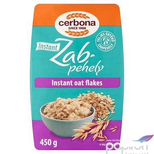 Zabpehely 450 g CERBONA instant 