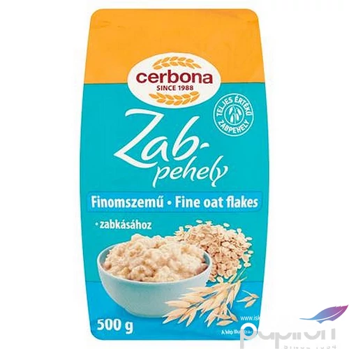 Zabpehely 500 g CERBONA finomszemű 