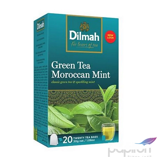 Zöld tea 20x1,5g DILMAH Marokkói menta