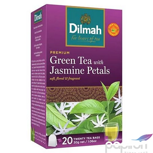 Zöld tea 20x1,5g DILMAH jázmin 