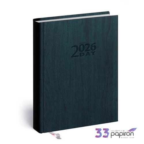 Zsebnaptár B/6 2026 kétnapi 5441-08 2-Day zöld Realsystem 2026 kollekció!