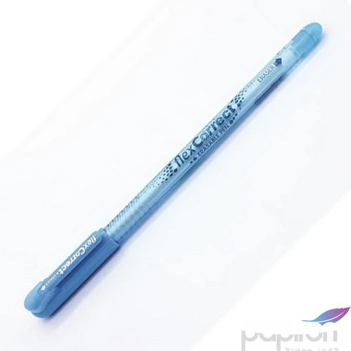 Zseléstoll 0,25mm Flexoffice kupakos, törölhető, FlexCorrect, kék