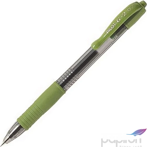 Zseléstoll 0,32 Pilot G-2 nyomógombos toll világoszöld Írószerek PILOT BL-G2-7-LG