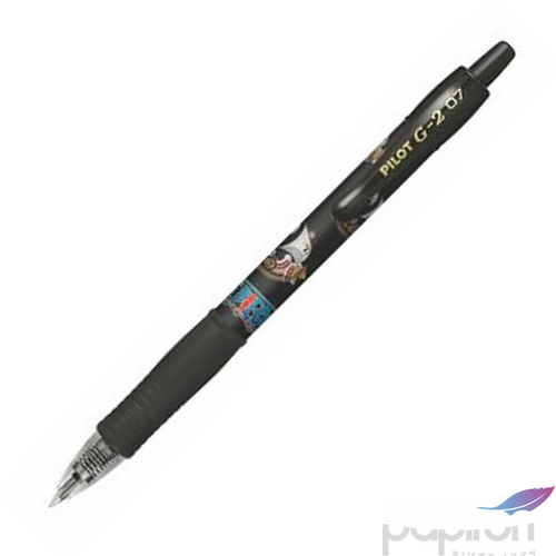 Zseléstoll 0,32mm Pilot nyomógombos, G-2 One Piece, fekete 