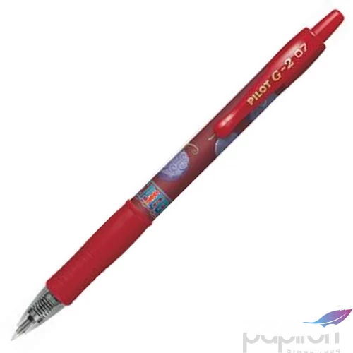 Zseléstoll 0,32mm Pilot nyomógombos, G-2 One Piece, piros 
