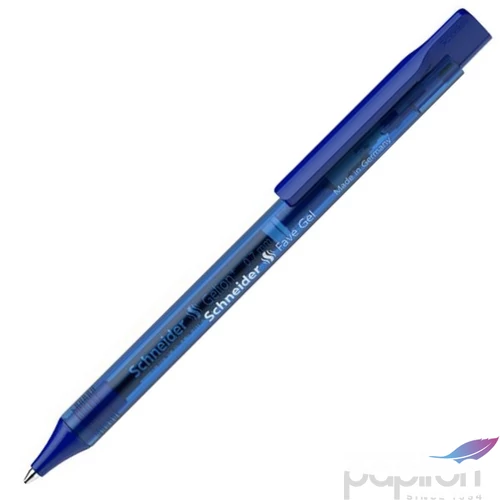 Zseléstoll 0,4mm Schneider nyomógombos, Fave Gel, kék 