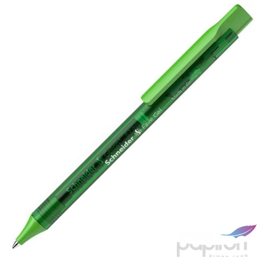 Zseléstoll 0,4mm Schneider nyomógombos, Fave Gel, zöld 