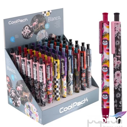Zseléstoll Colorino focis Cool Pack Blanco Fashion 8 minta kék