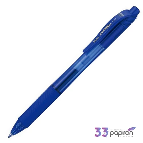 Zseléstoll Pentel BL107 sötét kék 0,35mm nyomógombos EnerGelX BL107