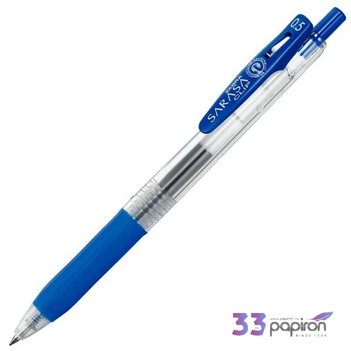 Zseléstoll Zebra Sarasa Clip 0,33 kék tinta TZ14311